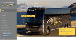 Desktop Screenshot of canadawestcoach.com